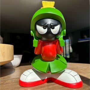 Vtg. 1997 Marvin The Martian 12" Statue Warner Bros. Studio Store Looney Toones